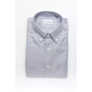 Robert Friedman Beige Cotton Men Men's Shirt